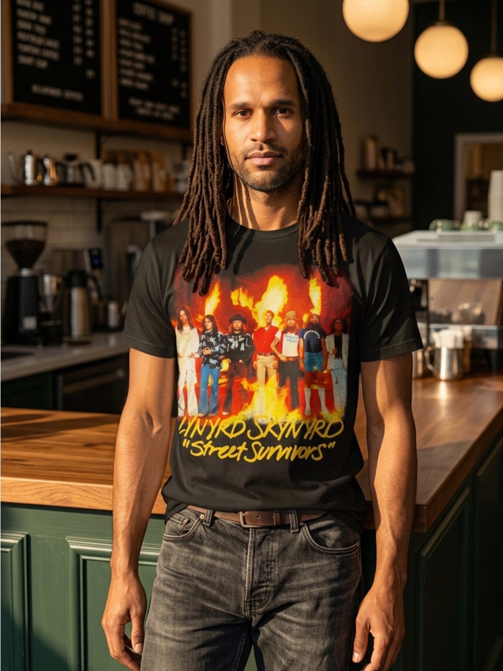 Lynard Skynyrd graphic T vintage